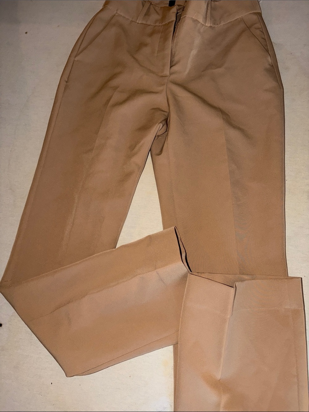 Womens Size 2 Slim Fit Chinos - Tan